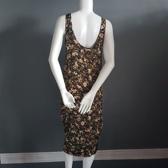 COPY - Zara Camo Print Midi Dress - Picture 8 of 10